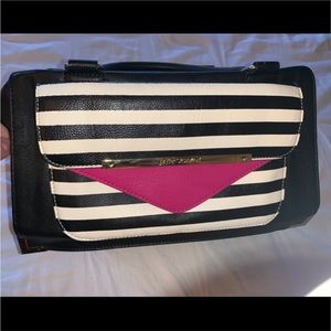 Betsy Johnson striped purse